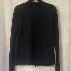 Harve Benard Black Quilted Women's Vest